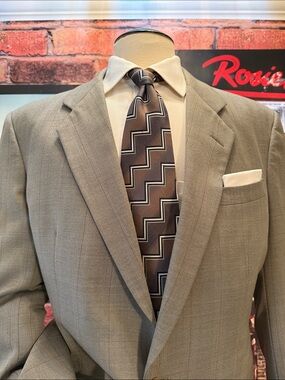 Vintage Christian Dior Le Connaisseur Lined Jacket - Taupe/Brown